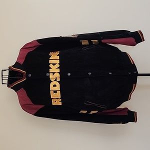 NFL Redskins Men's Leather Jacket